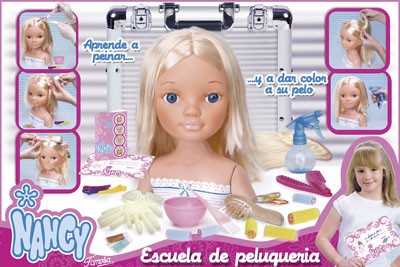 Nancy Escuela de peluquería: juguete para niñas