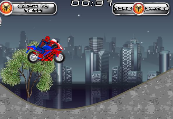 Spiderman Motobike | Juegos infantiles