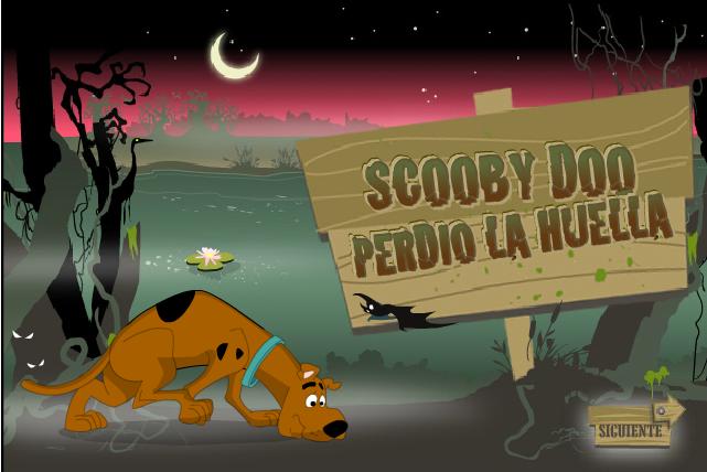 Scooby Doo perdió la huella
