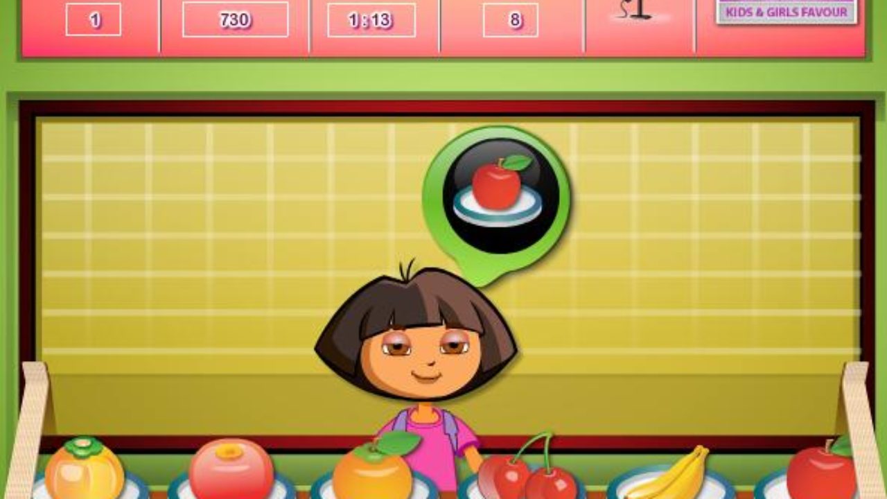 Fruta Sabrosa Con Dora Juegos Infantiles