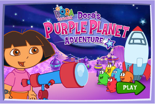 Aventura en el planeta morado con Dora La Exploradora
