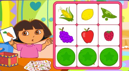 Bingo Con Dora Juegos Infantiles